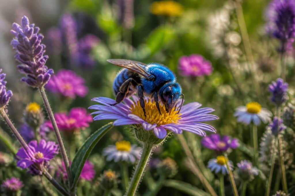 découvrez l'abeille bleue, un trésor méconnu essentiel pour la biodiversité et le jardin écologique, favorisant la pollinisation et un environnement sain.
