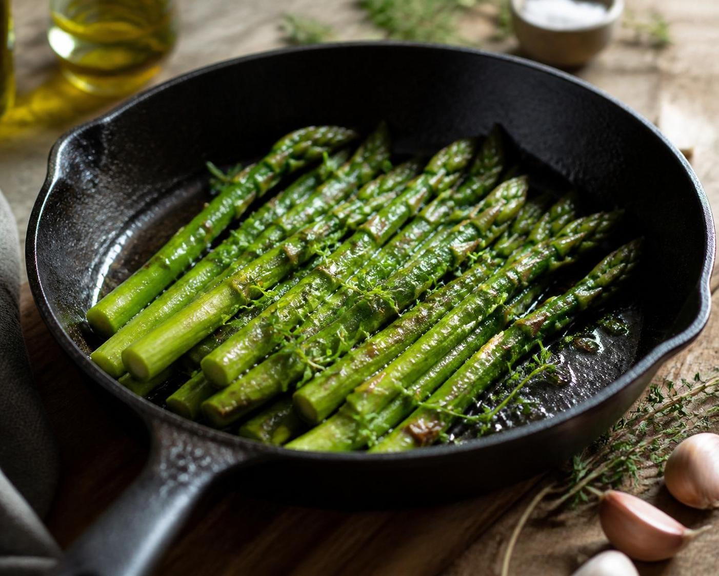 découvrez comment cuire vos asperges à la poêle rapidement pour conserver leur saveur intense et leur croquant délicat, une recette simple et savoureuse.