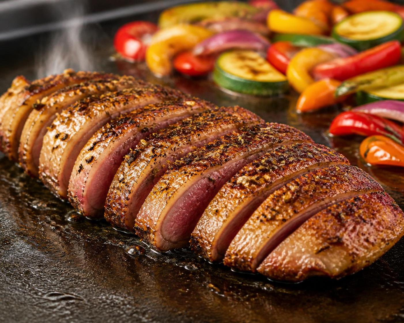 découvrez nos astuces pour réussir une marinade parfaite pour magret de canard à la plancha, afin d'obtenir une viande tendre et délicieusement parfumée.