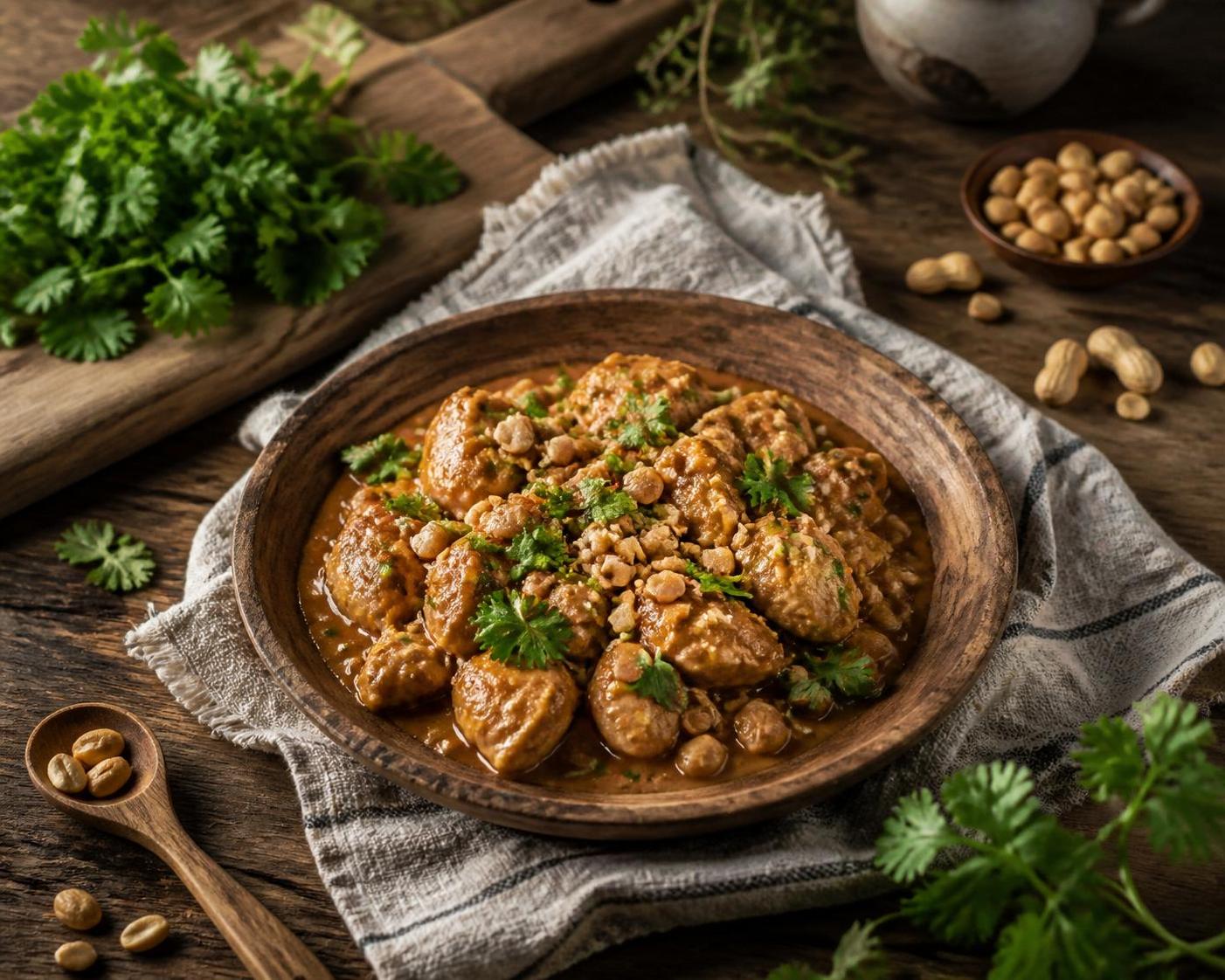 découvrez notre recette de poulet cacahuète, une alliance gourmande et savoureuse qui ravira toutes les tables. simple à préparer, elle séduira vos invités à coup sûr !