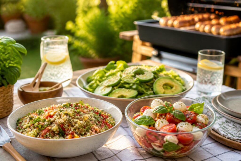 découvrez des recettes fraîches et faciles de salades pour accompagner parfaitement vos grillades et régaler vos convives cet été.