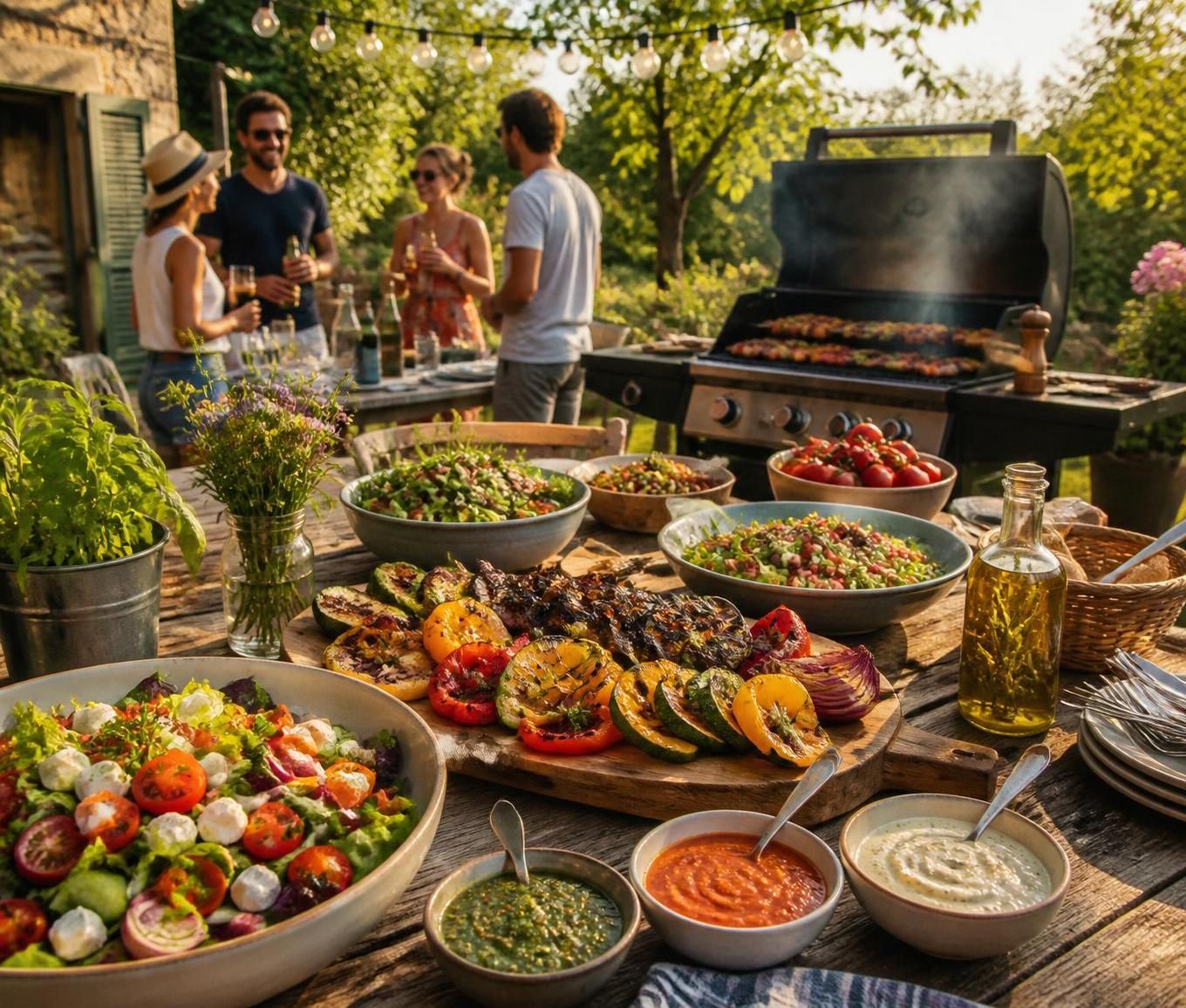 découvrez des idées fraîches et savoureuses pour accompagner votre barbecue et réussir votre repas en toute convivialité.