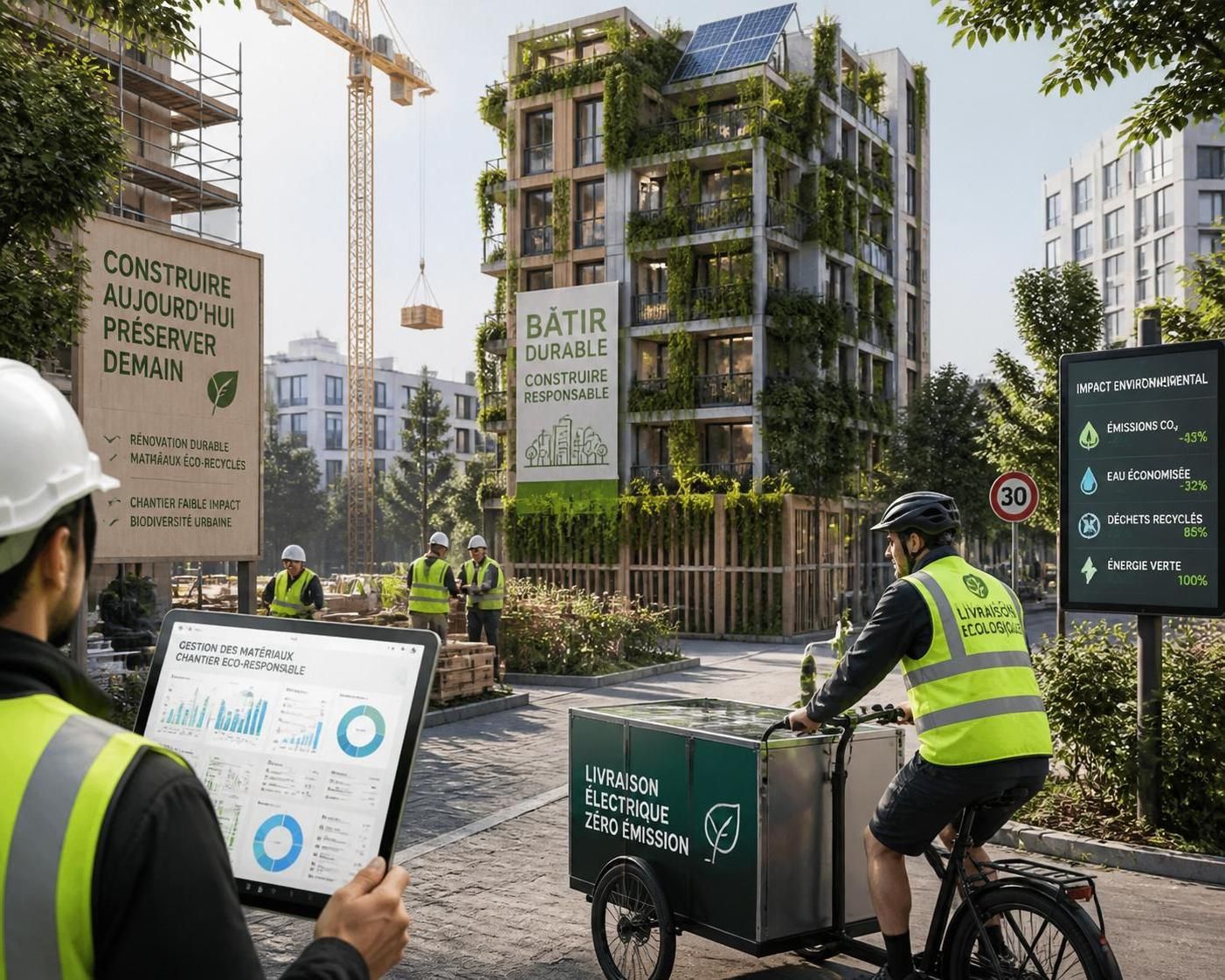 découvrez comment une plateforme innovante transforme la gestion des chantiers écologiques dans le secteur du bâtiment, en facilitant la coordination, réduisant l'impact environnemental et optimisant les ressources.