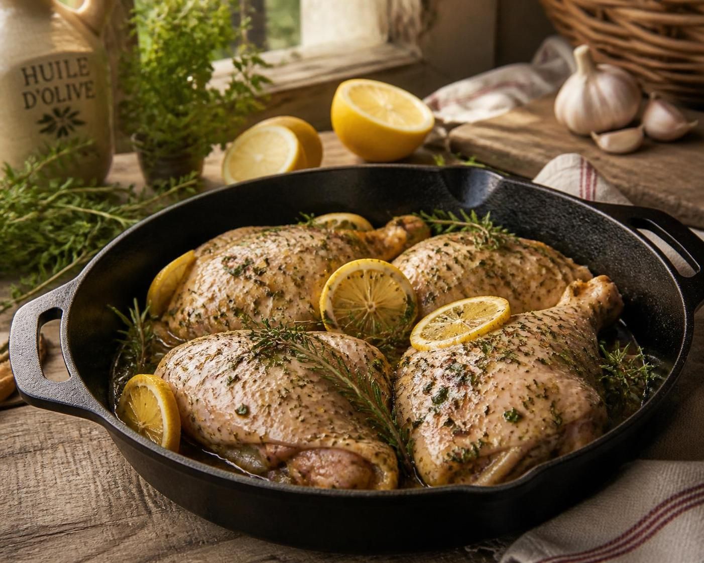 découvrez nos astuces pour cuisiner des cuisses de poulet à la poêle, savoureuses et saines, pour un repas délicieux et équilibré.