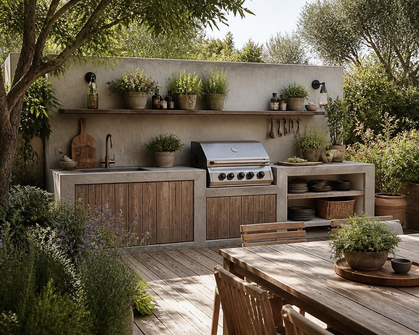 découvrez notre guide pratique pour fabriquer une cuisine extérieure en béton et réussir votre projet étape par étape avec des conseils d'experts.