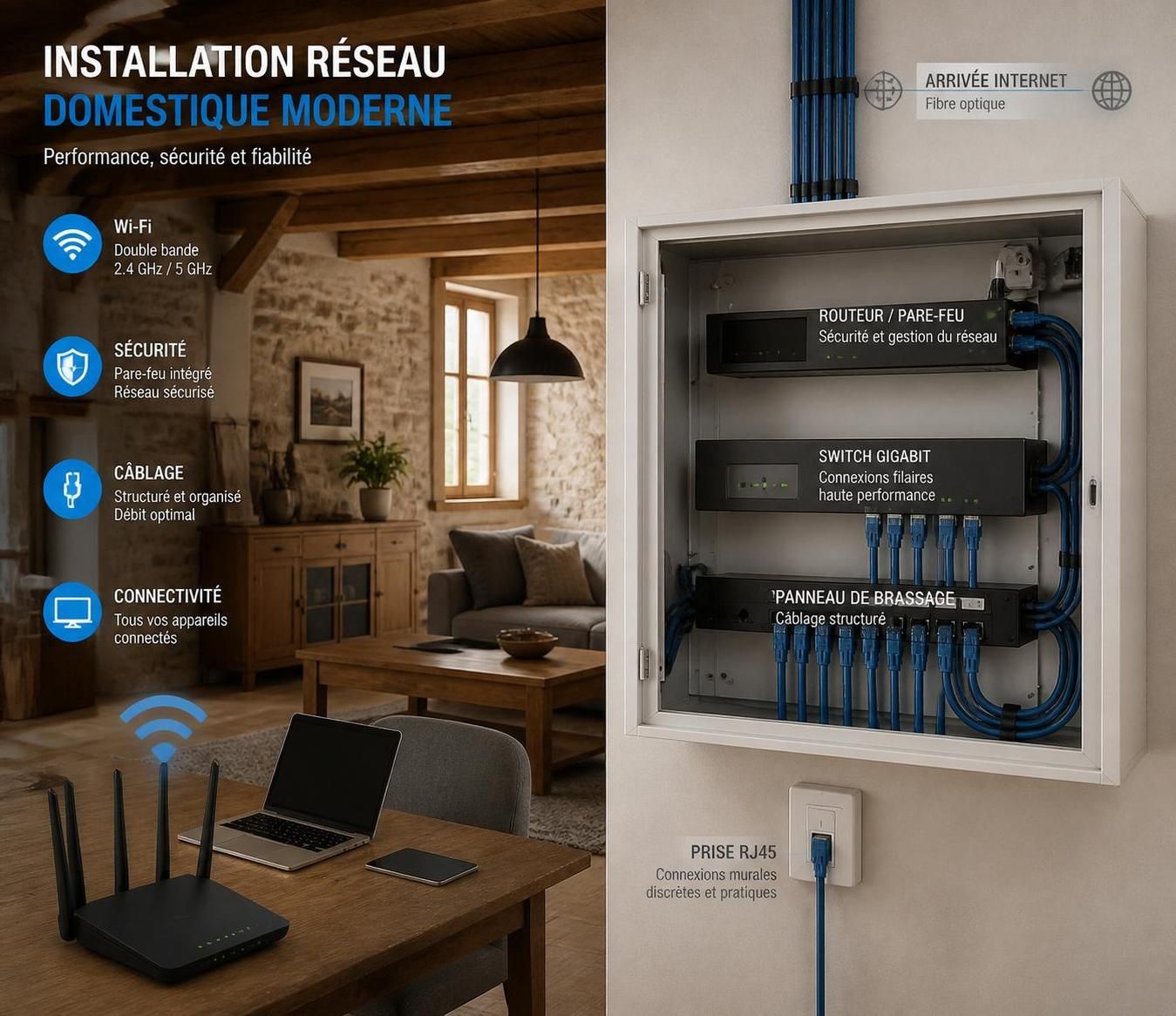 découvrez comment sécuriser efficacement vos installations réseau à la maison avec ing fixation, pour une connexion fiable et protégée sans aucune faille.