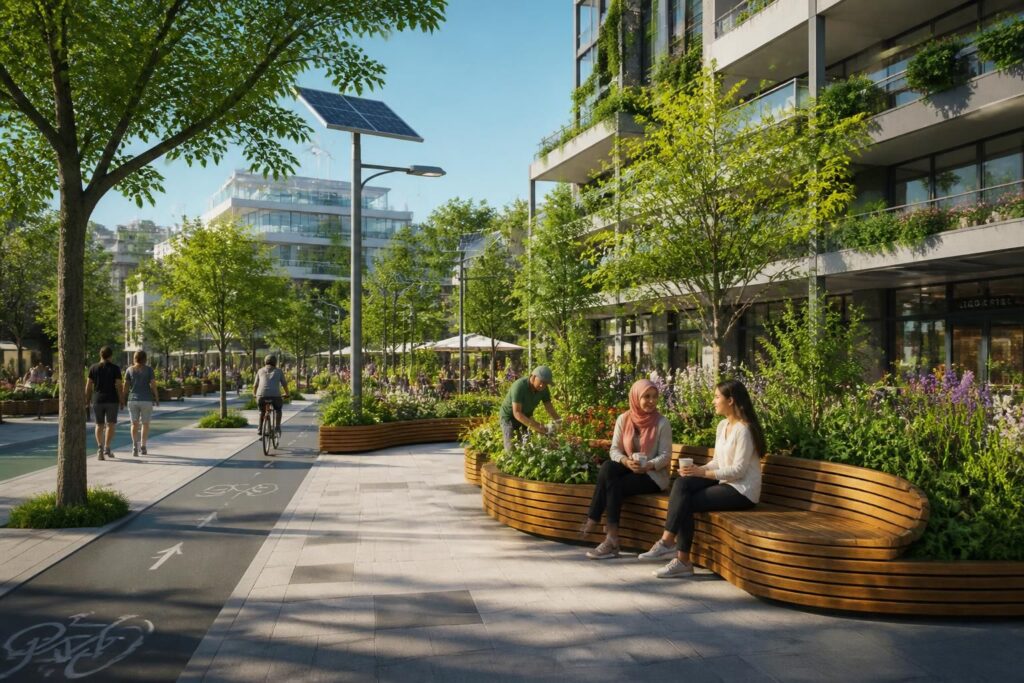 découvrez comment le mobilier urbain peut transformer nos villes en espaces plus verts et conviviaux, améliorant ainsi notre quotidien et le bien-être des habitants.