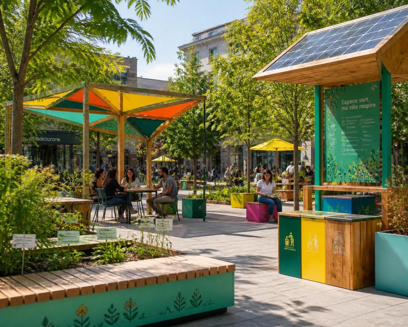 découvrez comment le mobilier urbain peut transformer nos villes en espaces plus verts et conviviaux, améliorant ainsi la qualité de vie au quotidien.
