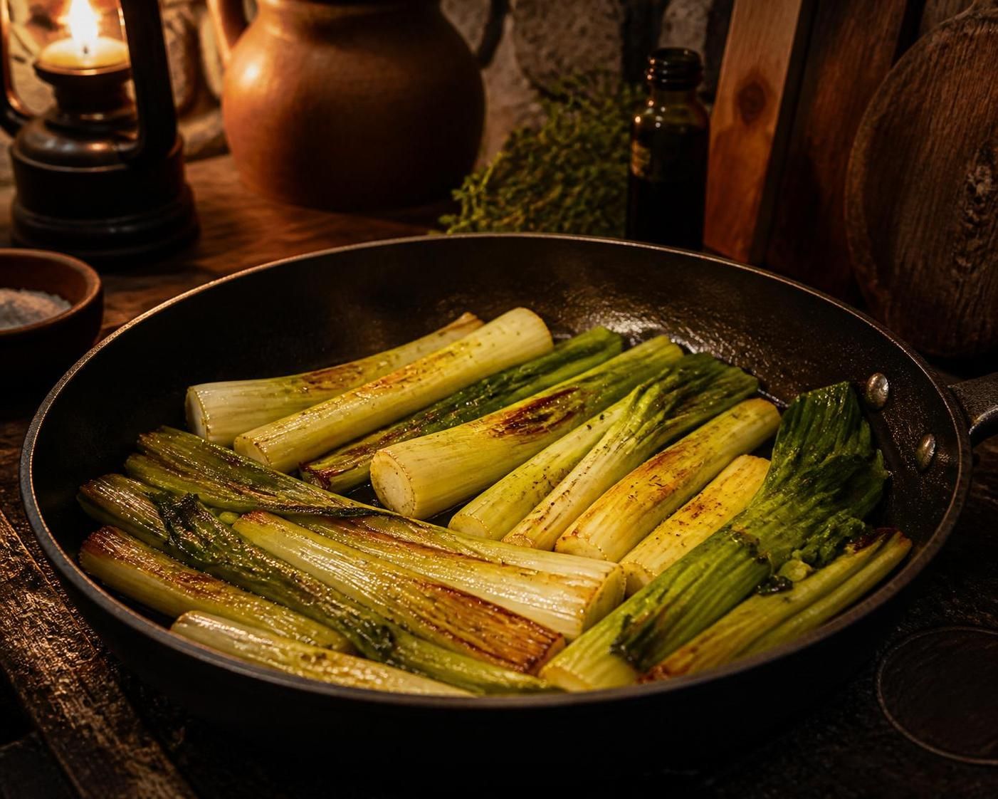 découvrez comment cuire les poireaux à la poêle rapidement pour conserver toutes leurs saveurs et vitamines, une méthode simple et saine pour vos repas quotidiens.