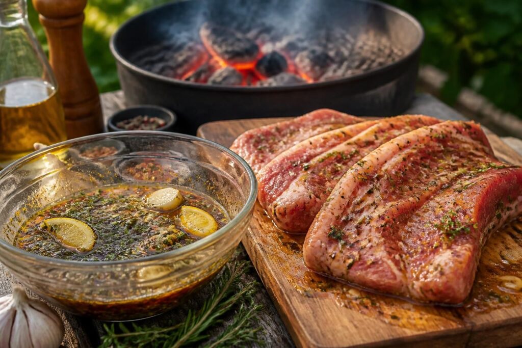 découvrez notre recette de marinade pour côté de porc au barbecue, avec des astuces pour obtenir une viande tendre et parfumée à chaque cuisson.
