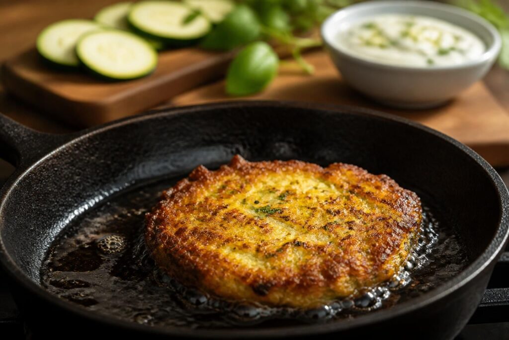 découvrez notre recette facile de beignets de courgette à la poêle pour un croustillant parfait à chaque bouchée. idéal pour un apéritif gourmand et rapide.
