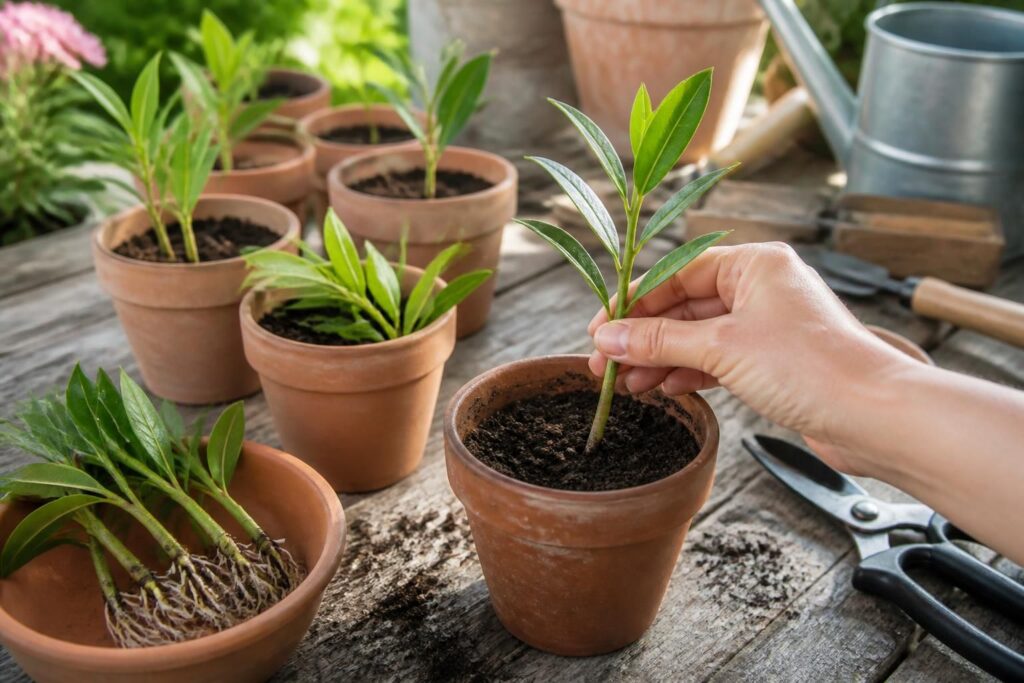 découvrez nos astuces pratiques pour réussir vos boutures de laurier rose en pot et obtenir de belles plantations chez vous.