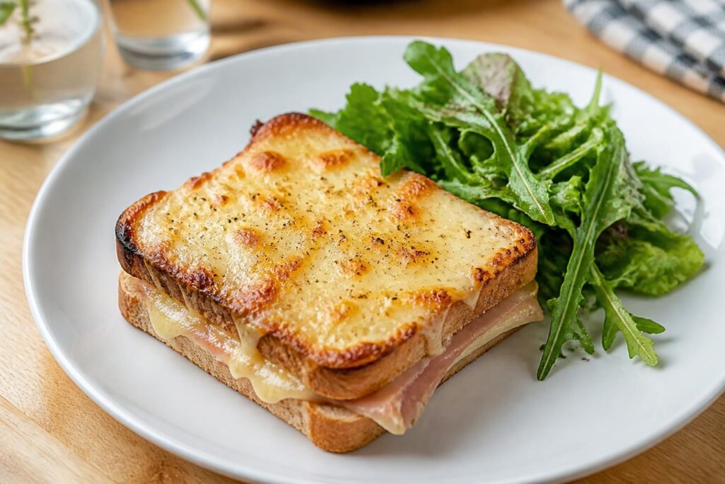 découvrez notre recette simple de croque-monsieur au four, idéale pour un déjeuner gourmand et léger. facile à préparer, savoureuse et parfaite pour toute la famille.