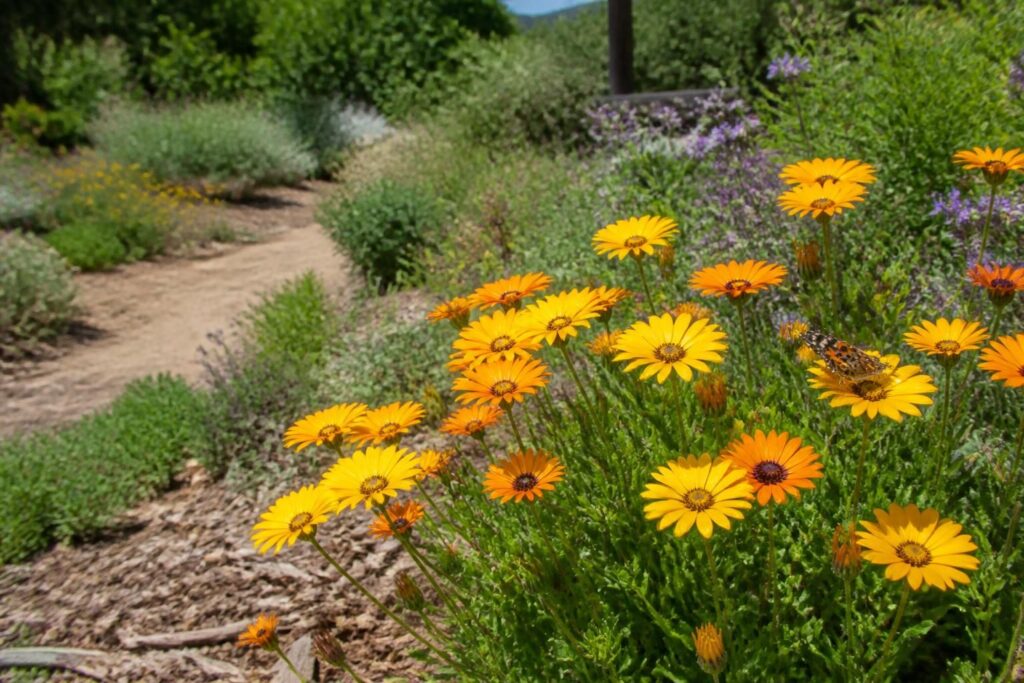 découvrez comment intégrer la dimorphoteca, cette fleur solaire, dans votre jardin écologique pour apporter couleur et biodiversité tout en respectant l'environnement.
