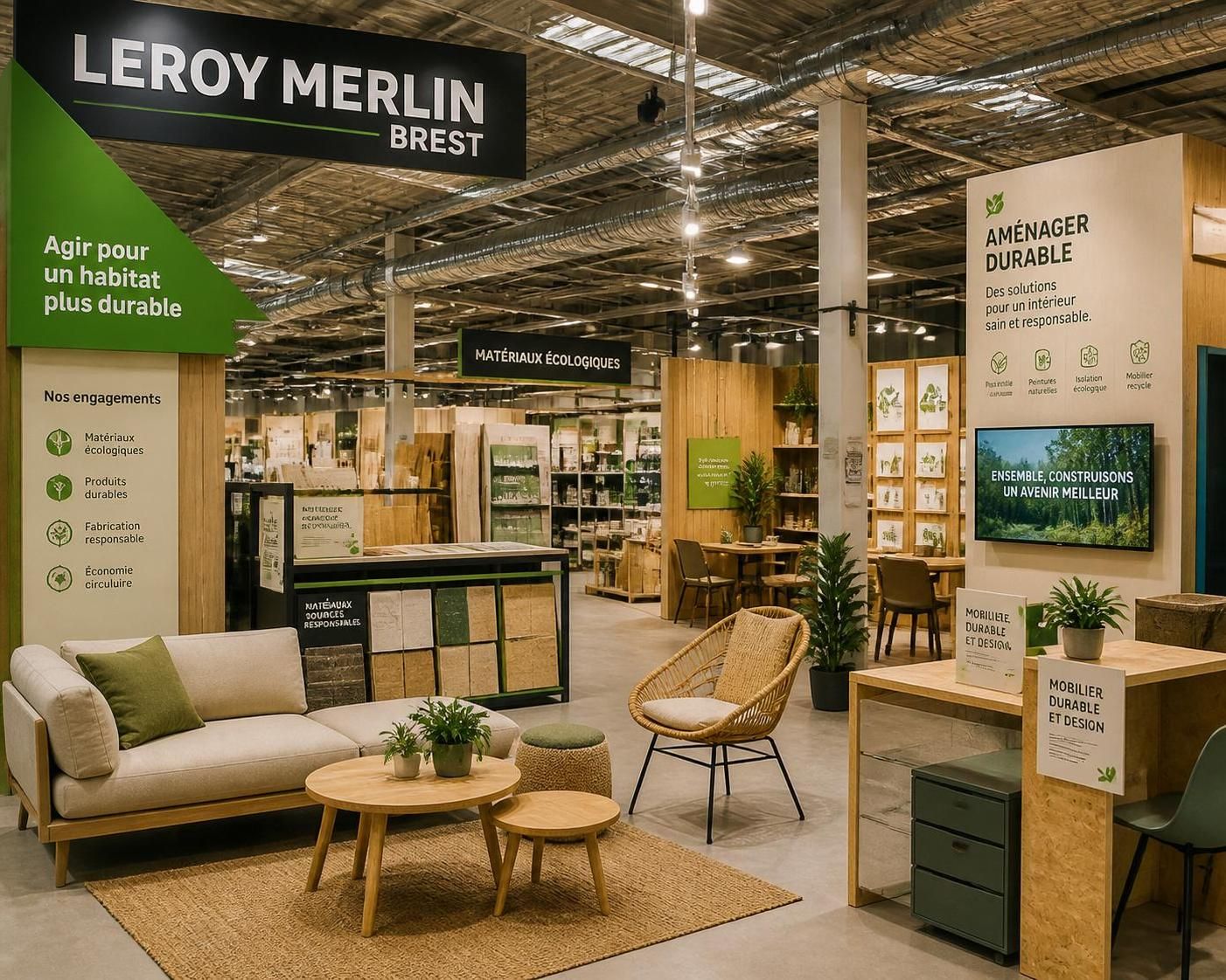 découvrez les nouveautés leroy merlin à brest pour aménager une maison plus écologique grâce à des solutions durables et innovantes.
