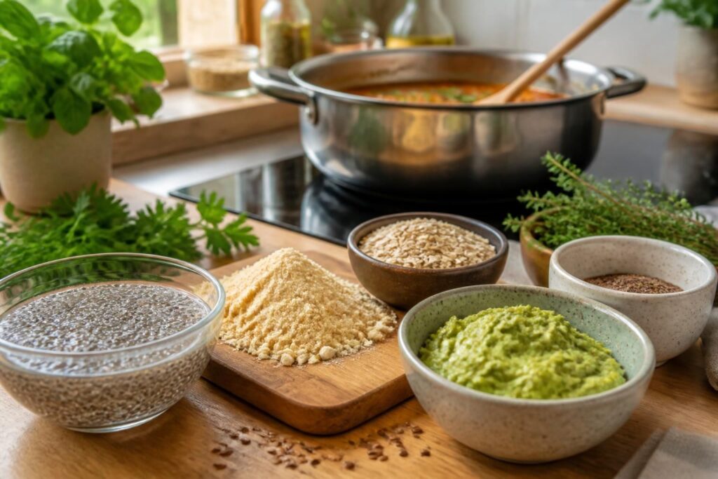 découvrez les meilleures alternatives écologiques aux liants naturels en cuisine pour préparer des plats savoureux et respectueux de l'environnement.