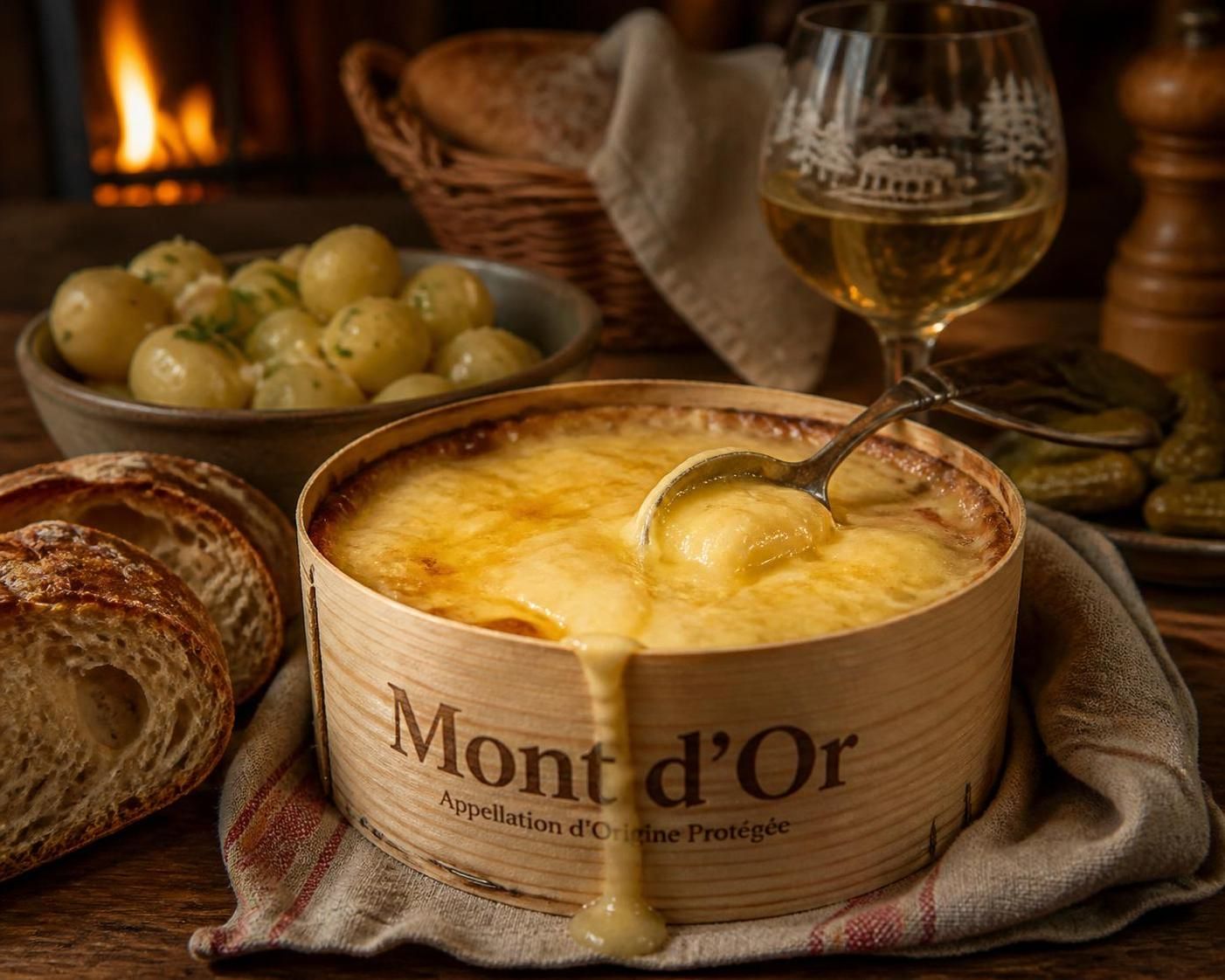 découvrez l'astuce gourmande pour un mont d'or au four fondant à souhait, parfait pour des moments conviviaux et savoureux.