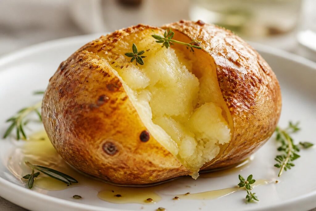 découvrez nos astuces simples pour réussir vos pommes de terre au four avec une peau croustillante et un cœur fondant à chaque fois.