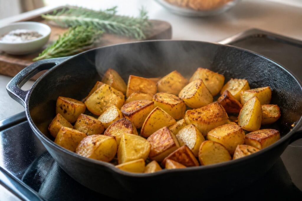 découvrez les meilleures astuces pour réussir des pommes de terre sautées à la poêle, à la fois dorées et fondantes, pour un accompagnement savoureux et parfait.