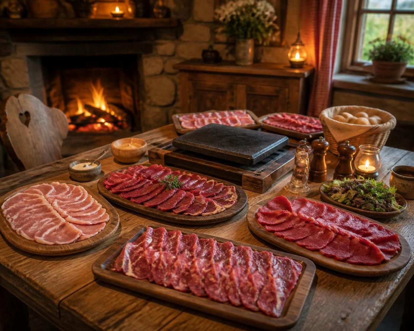 découvrez nos astuces pour réussir la cuisson de votre pierrade de viande et savourez un repas convivial et délicieusement tendre.