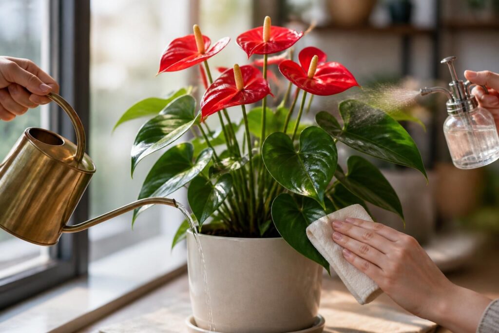 découvrez les gestes essentiels pour entretenir votre anthurium et garder une plante toujours éclatante de santé et de beauté.