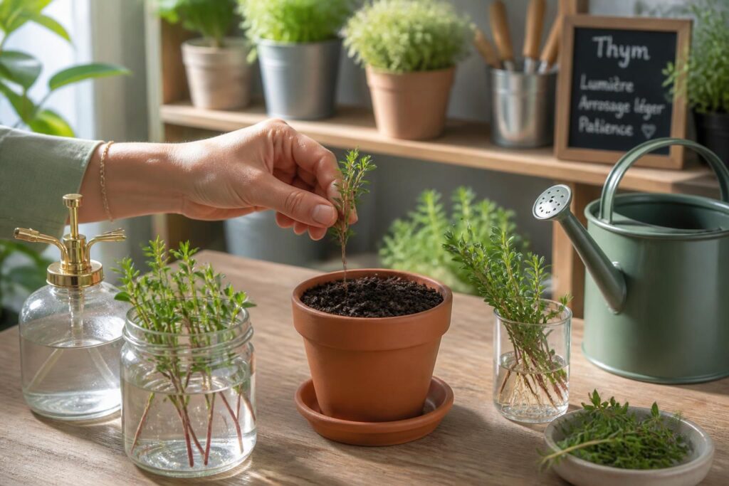 découvrez nos astuces simples et efficaces pour réussir la bouture de thym, une plante aromatique facile à cultiver chez vous et à savourer au quotidien.