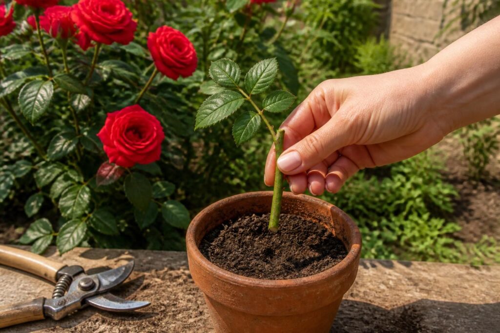 découvrez nos astuces simples et efficaces pour bouturer un rosier et réussir à faire pousser de nouvelles pousses facilement dans votre jardin.