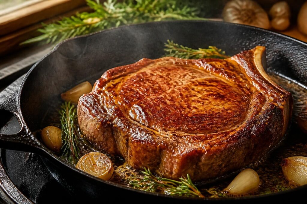 découvrez nos astuces pour réussir la cuisson parfaite et savoureuse de votre côte de bœuf à la poêle. conseils pratiques pour un résultat tendre et gourmand.