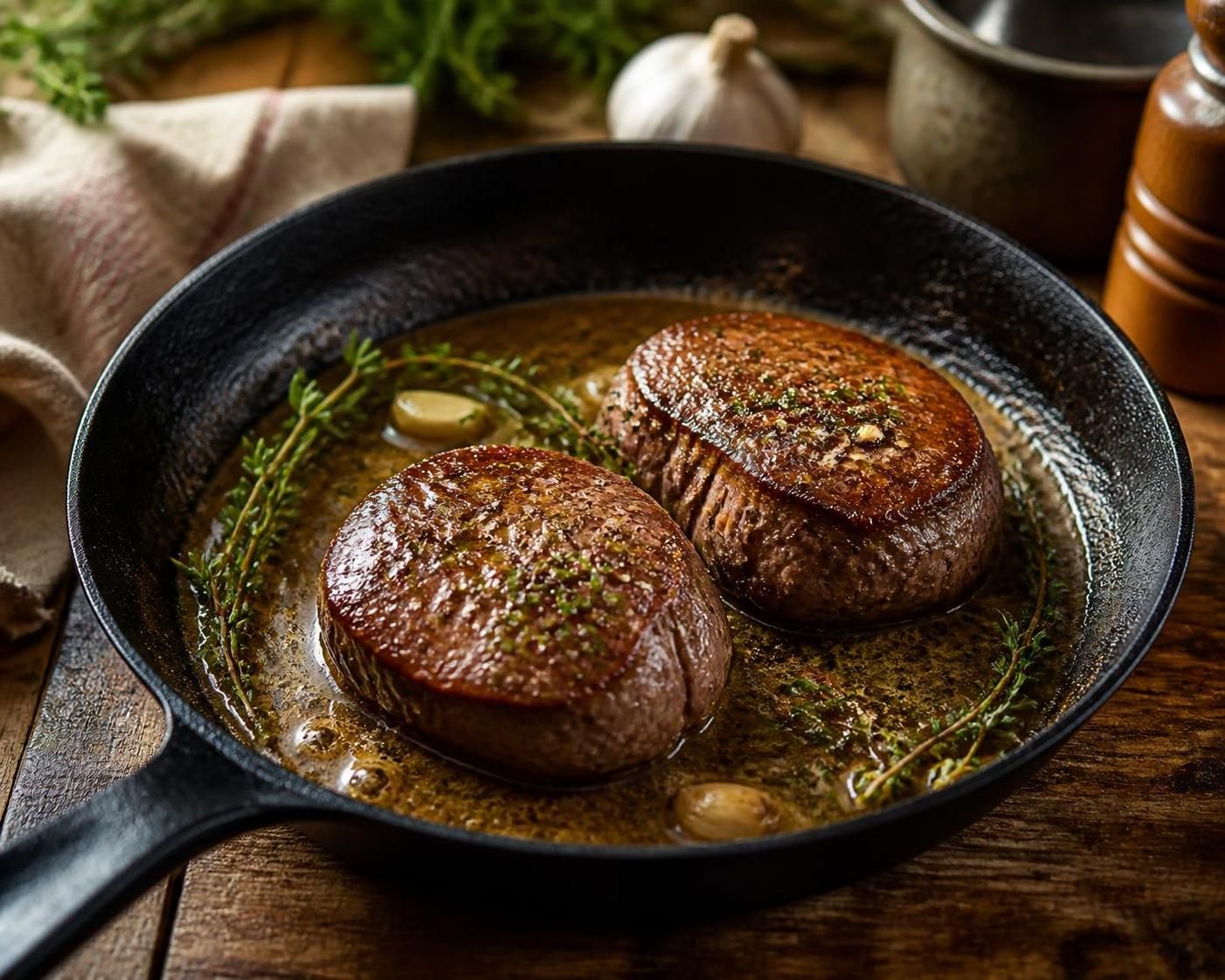 découvrez nos astuces incontournables pour réussir la cuisson de votre filet mignon à la poêle, tendre et savoureux à chaque fois.