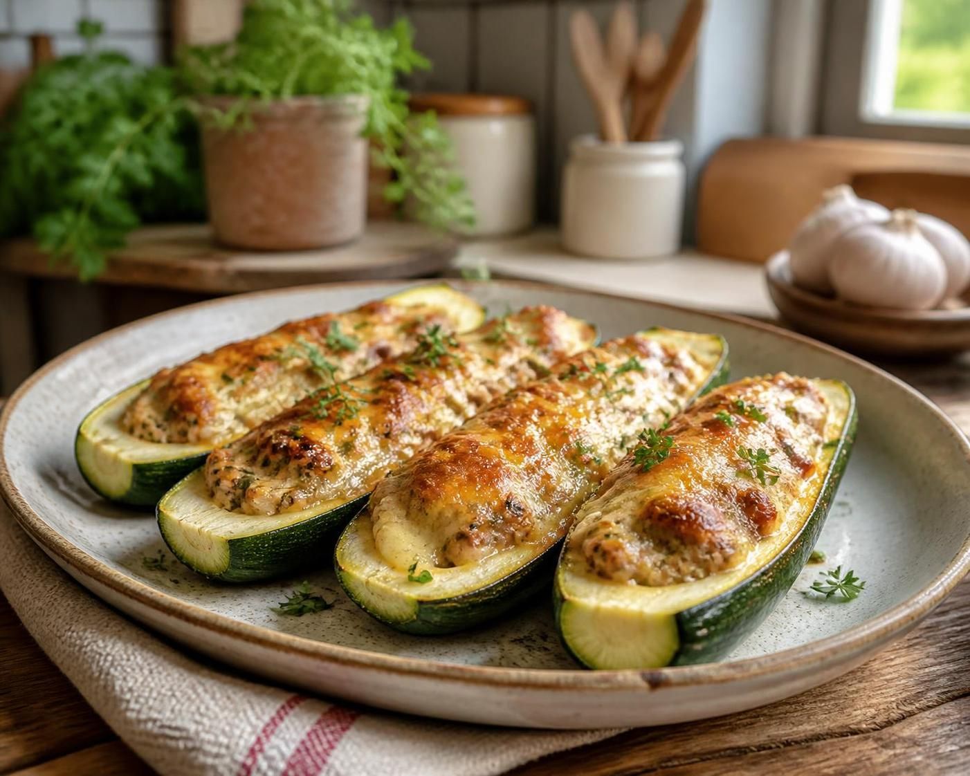découvrez nos astuces pour préparer des courgettes farcies au four savoureuses et légères, un plat facile à réaliser pour un repas gourmand et équilibré.