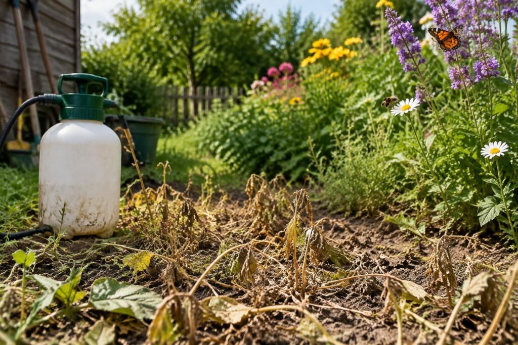 découvrez les effets d’un désherbant radical sur la biodiversité de votre jardin et les solutions pour préserver sols, insectes et plantes.