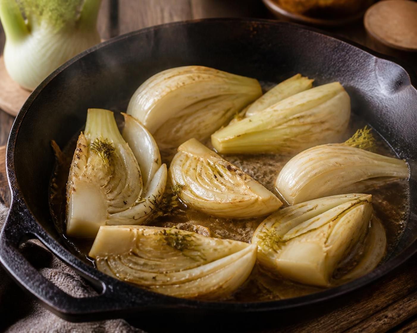 découvrez comment cuire le fenouil à la poêle de manière simple pour préserver sa texture délicate et révéler toutes ses saveurs.