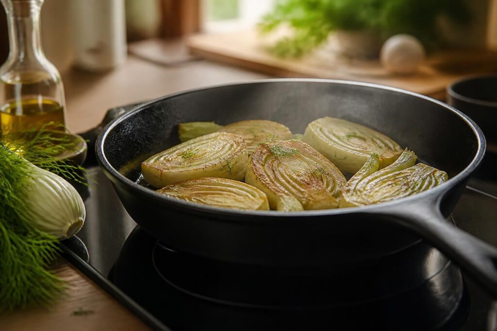 découvrez comment cuire le fenouil à la poêle de manière simple et rapide pour révéler toute sa saveur délicate et sublimer ce légume fragile dans vos plats.
