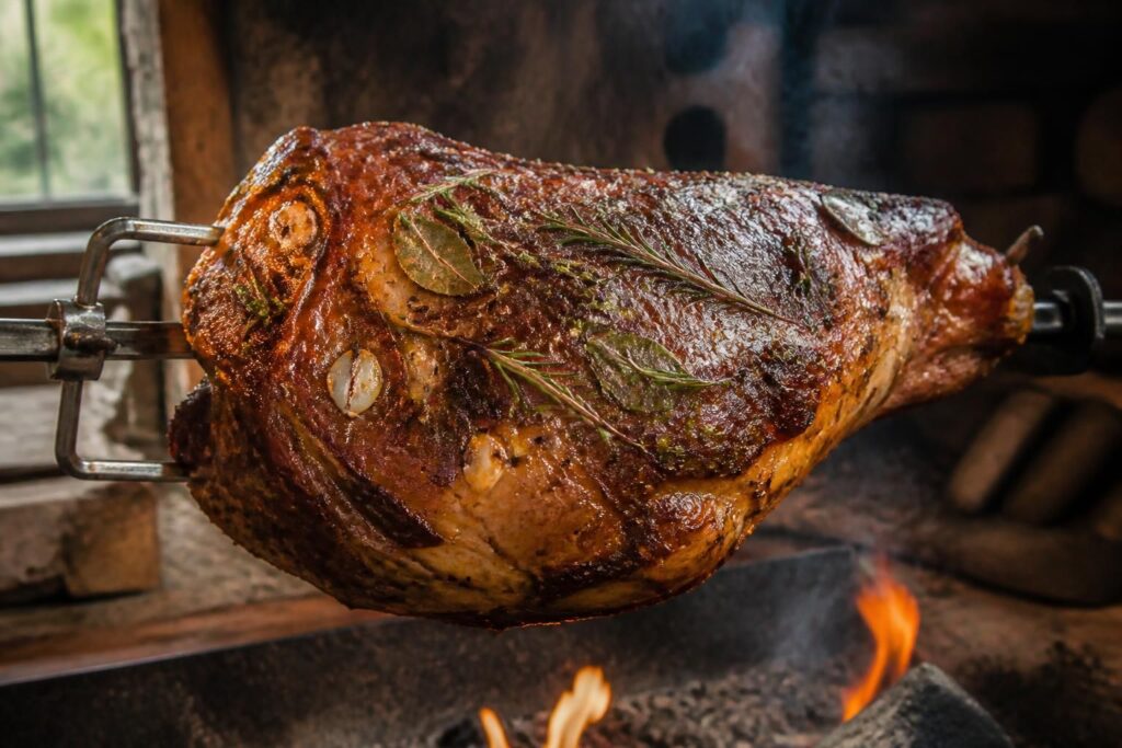 découvrez notre marinade spéciale pour jambon à la broche, l'astuce incontournable pour une viande tendre, juteuse et pleine de saveurs.
