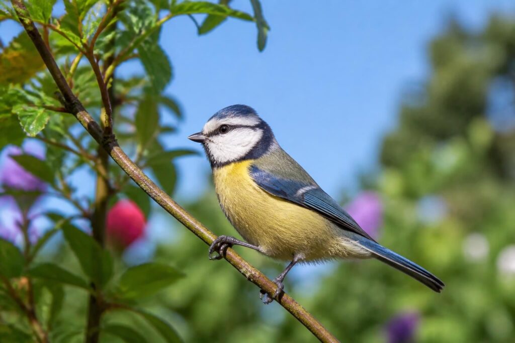 découvrez comment identifier la mésange bleue, ce petit oiseau coloré, dans votre jardin grâce à nos conseils simples et pratiques.