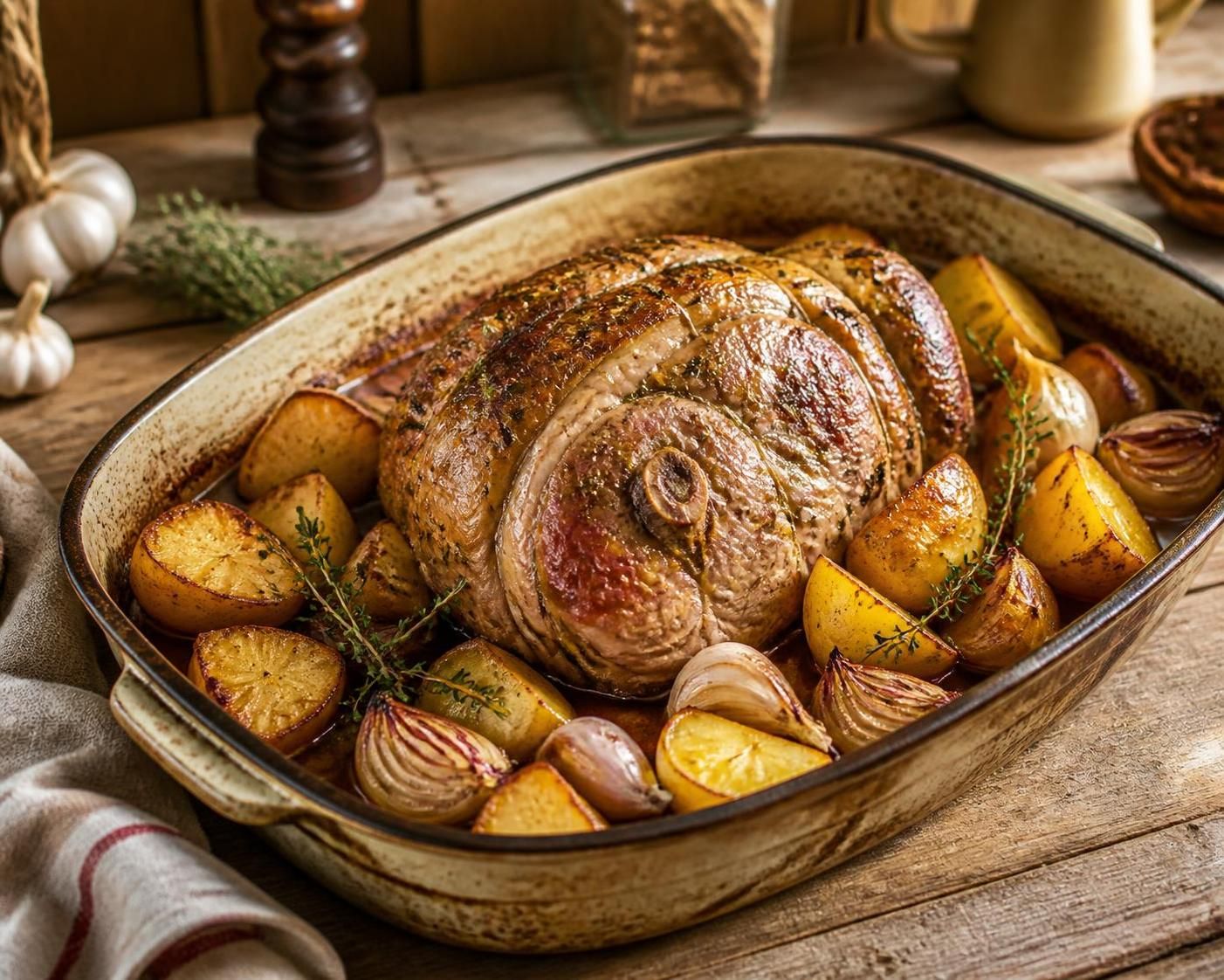 découvrez notre recette simple de rouelle de porc au four pour une viande tendre et savoureuse, parfaite pour un repas convivial et délicieux.
