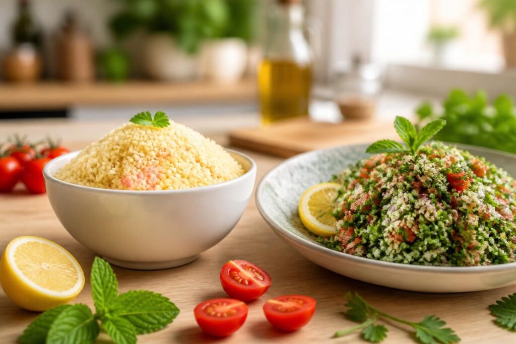 découvrez comment choisir la meilleure semoule pour un taboulé frais et savoureux, et préparez un plat léger et délicieux qui ravira vos papilles.