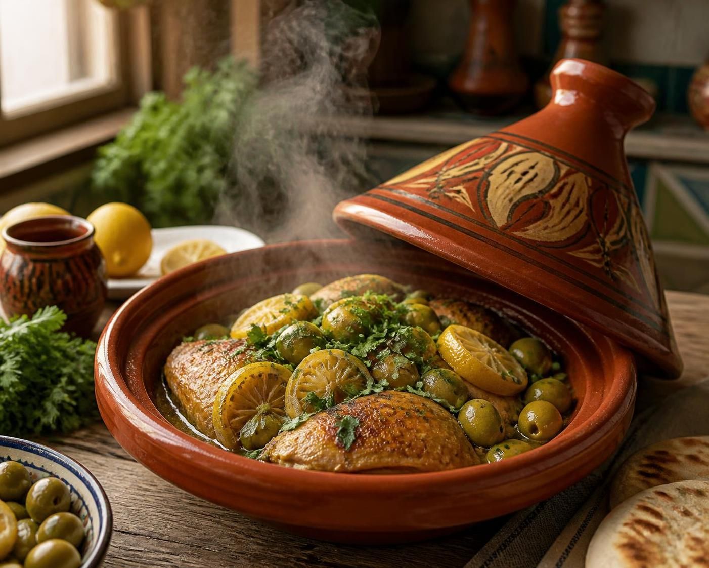 découvrez nos astuces pour parfumer votre tajine aux olives, un plat traditionnel marocain riche en saveurs et en couleurs.