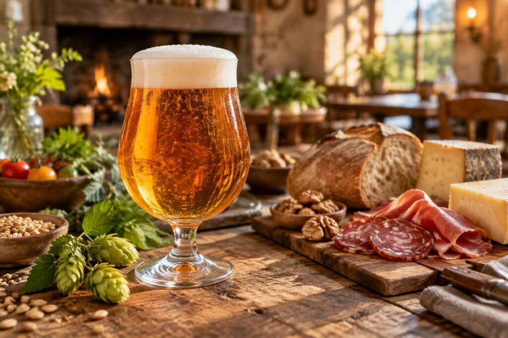 découvrez la bière apa, son profil houblonné et ses accords savoureux avec les produits du terroir.