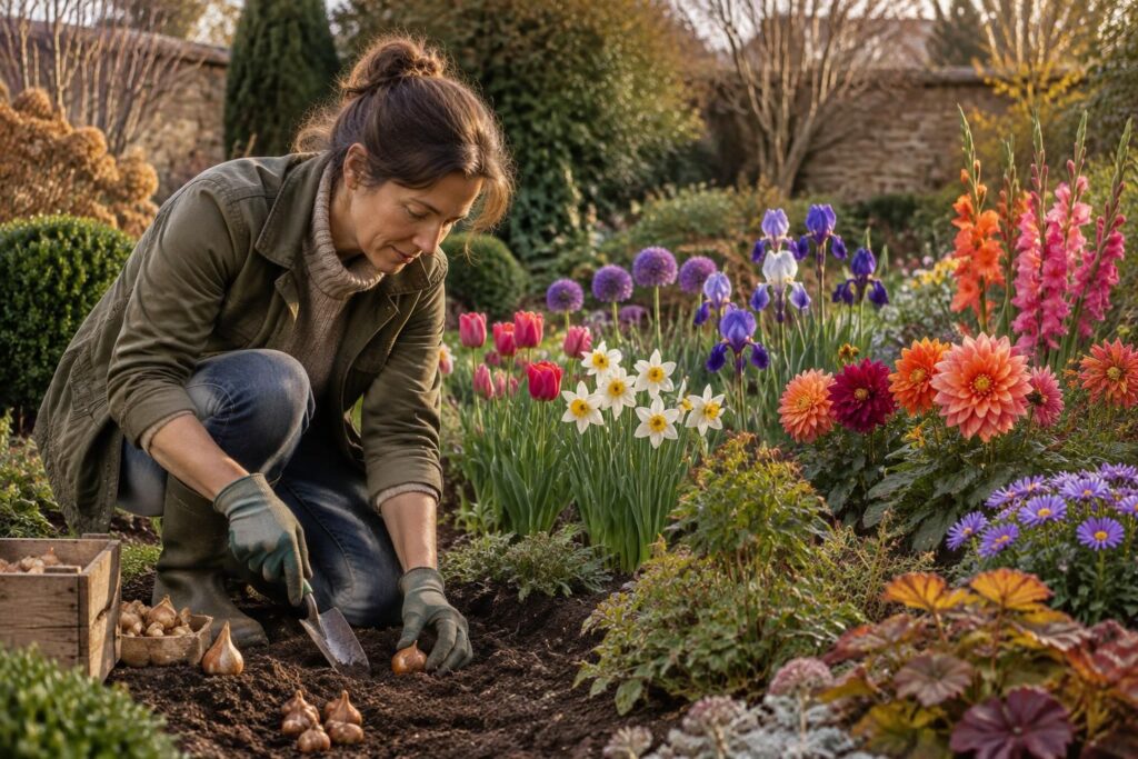 découvrez quand planter les bulbes de printemps, d’été et d’automne pour profiter de fleurs au jardin toute l’année.